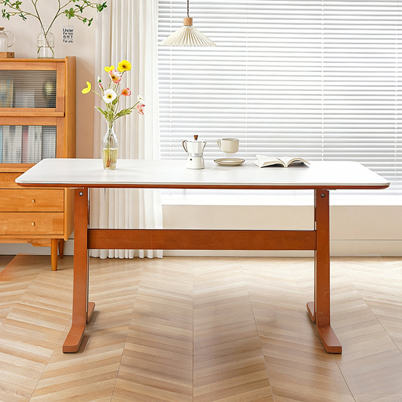 Table de salle à manger Cherry, H 29,53 po x L 55,12 po x l 31,5 po, Cerisier