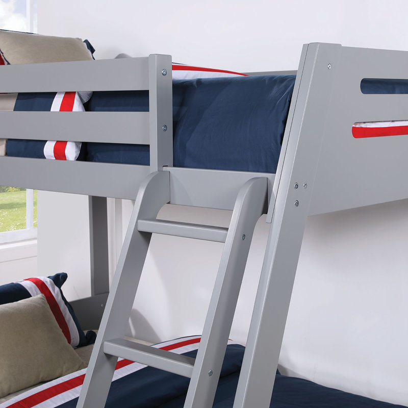 Jullianna Twin/Full Bunk Bed, Gray