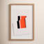 Atlee Color Form C par David Gray - Cadre photo unique, impression sur papier