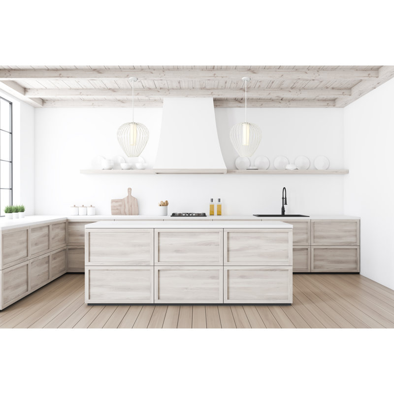 Burakcan 1 - Light White Single Pendant, Textured White, 100.5" H x 18" W 18" D