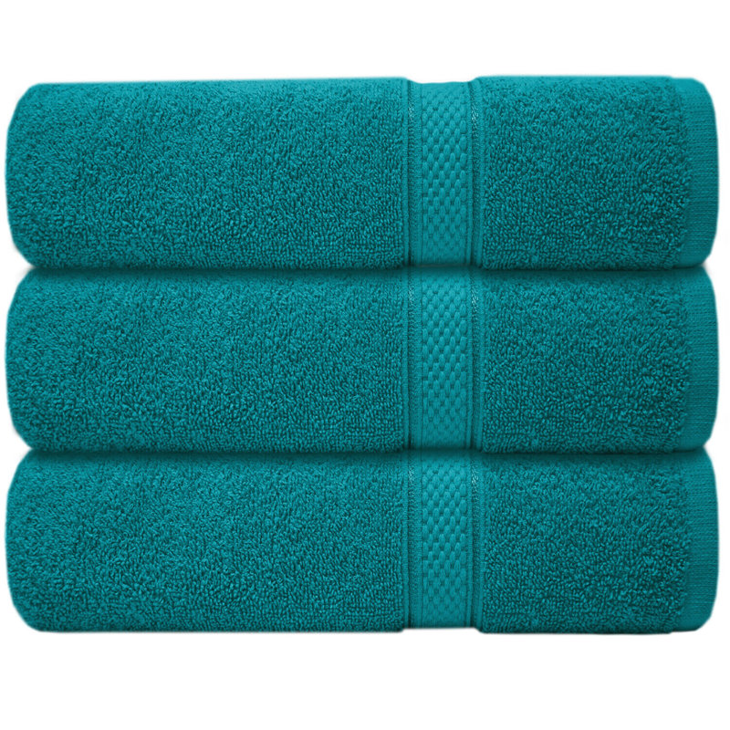 Fillbert Midweight Bath Towel, Jade Green