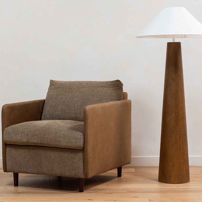 Teller Accent Chair Brown, Brown
