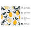 «Food and Kitchen Lemons», impression d'art moderne sans cadre-1027735765