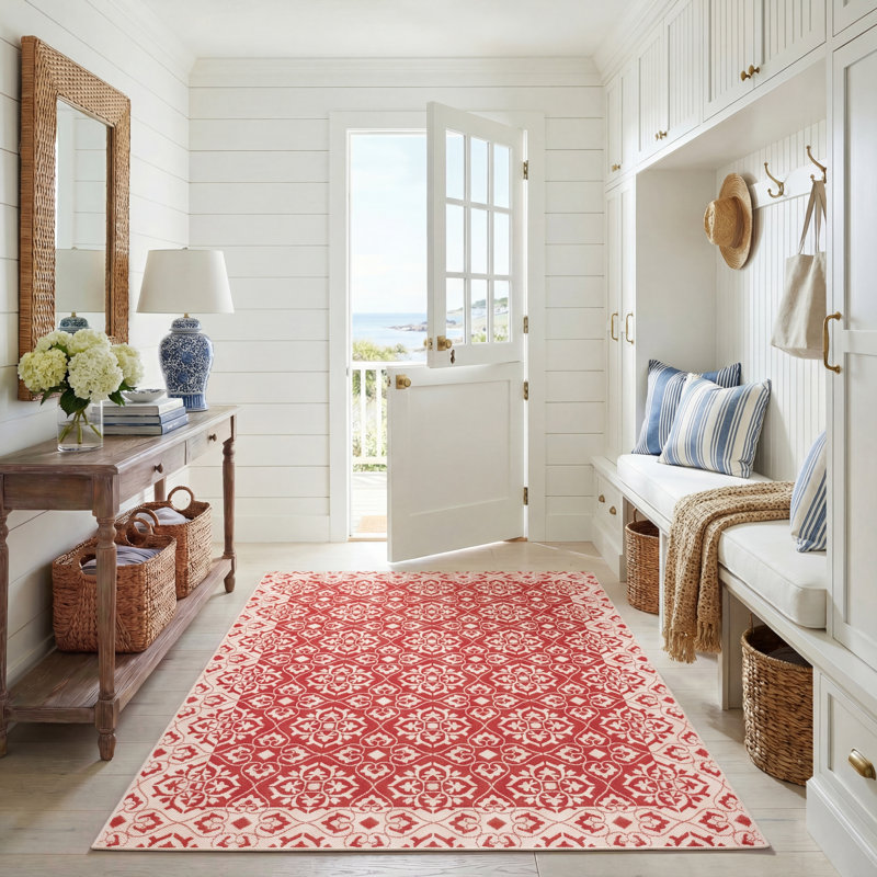 Tapis d'intérieur / extérieur Lynn Performance, Rectangle 5 pi 3 po x 7 pi 7 po