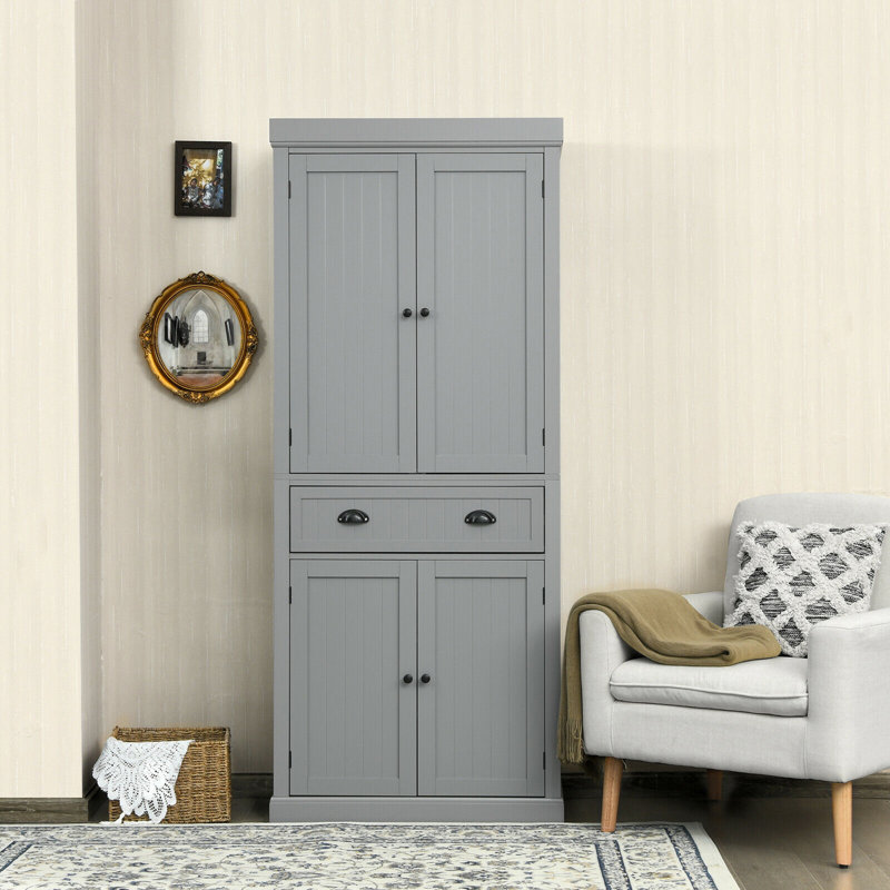 Arkeia 72'' Kitchen Pantry, Gray