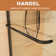 60 In. X 70 In. Traditional Sliding Shower Door In Matte Black With Clear Glass