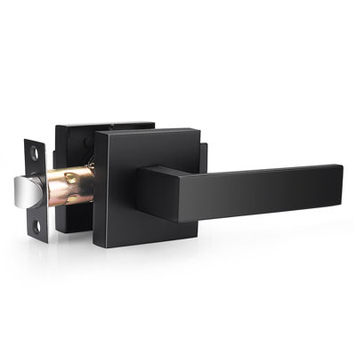 Door Lever with Rosette Heavy Duty Solid Levers