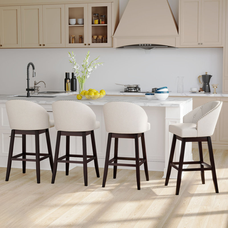 Tabouret de bar pivotant 31 po Arihan, 4