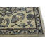 Tapis gris / blanc en laine noué à la main de conception unique 2 pi 3 po x 4 pi 8 po années 2000 Robichaux