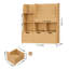 Bibliothèque à cubes Annyah H 47,2 po x l 42,5 po, blanc-123130561