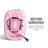 Classic Retro 2-Slice Toaster, Pink-129245584