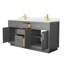 Meuble-lavabo double Beckett TK-99460209-99460210-124967967