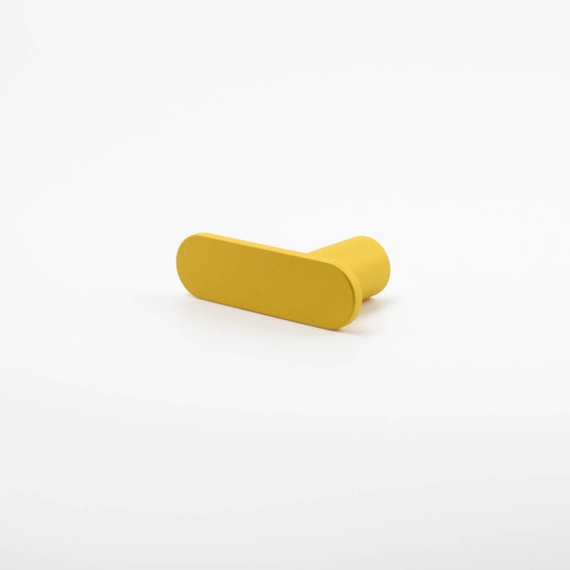 2" Bar Knob, Sunflower(Yellow), 1"