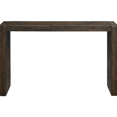 54" Solid Wood Console Table, Modern Aesthetic For Various Rooms Living Room, Entryway & Kitchen