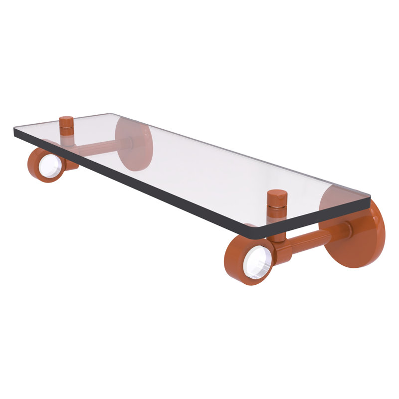 Tablette flottante Clearview, H 3,3 po x l 16 po x P 5,65 po, Étincelle d'automne