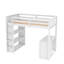 Lit mezzanine simple pour enfants Michale-1256715580