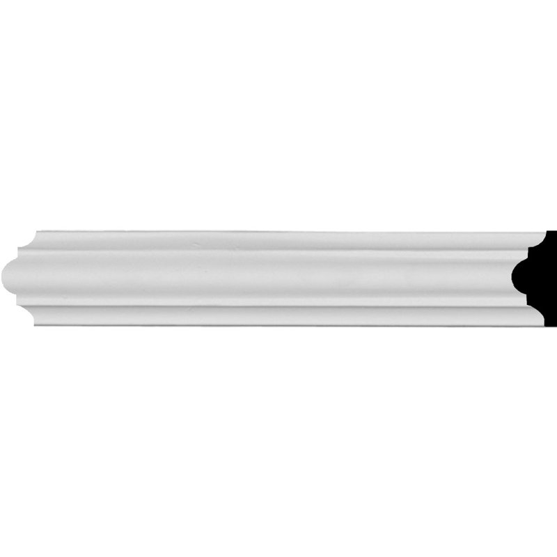 7/8"H x 1/2"P x 94 1/2"L Classic Panel Moulding