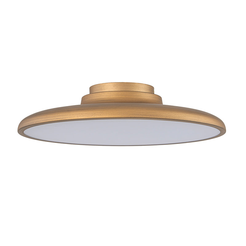 16"W Dimmable LED Flush Mount