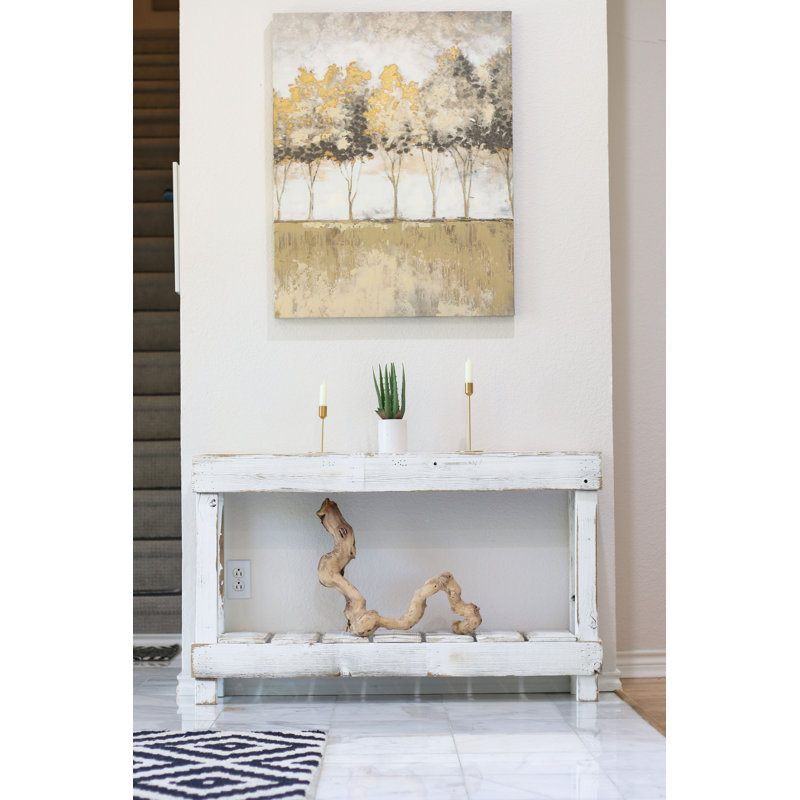 Wendie 46'' Solid Wood Console Table