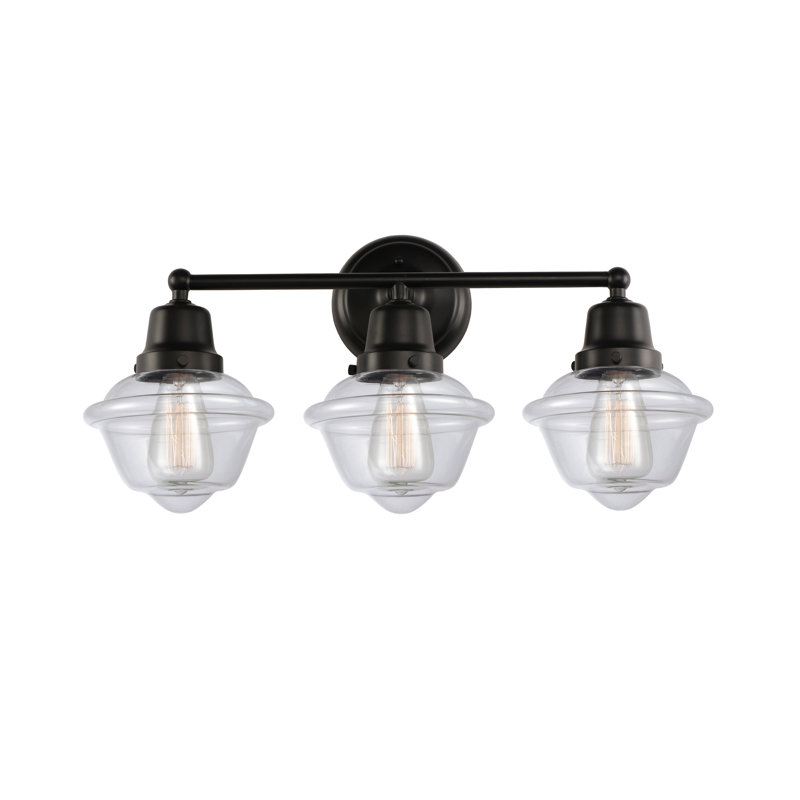 Boligee 3 - Light Dimmable Vanity Light, Brushed Satin Nickel, Seedy, Incandescent