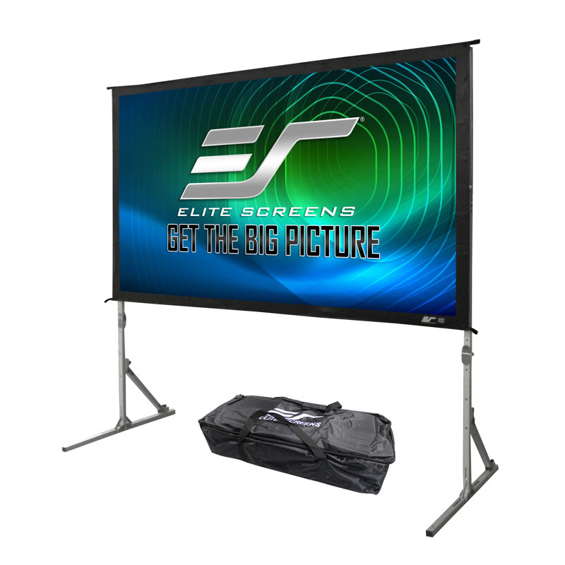 Yard Master Plus Series Portable Projection Screen, 120''