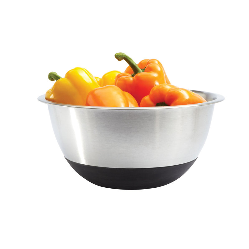 Ensemble de pots de mélange en acier inoxydable 3 pièces focus foodservice bottom