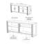 Alexie 224cm Sideboard