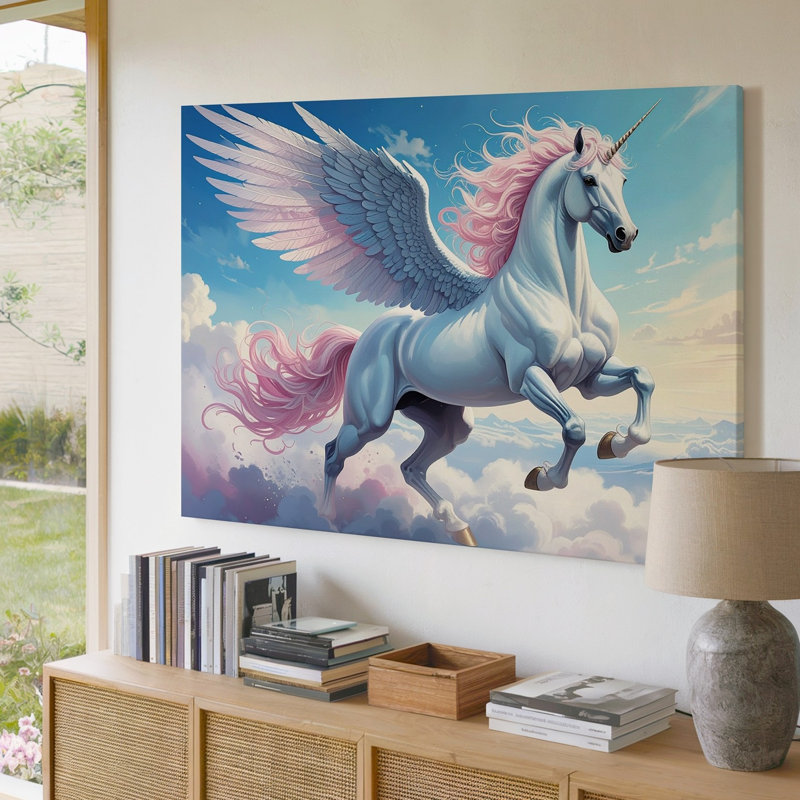 Toile d'art céleste, Pegasus Canvasmajestic, H 9 po x l 12 po