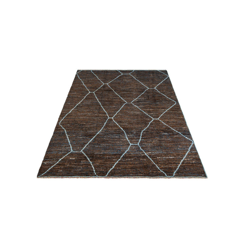 Tapis brun foncé Ottilie