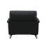 Chaise en cuir Eilene