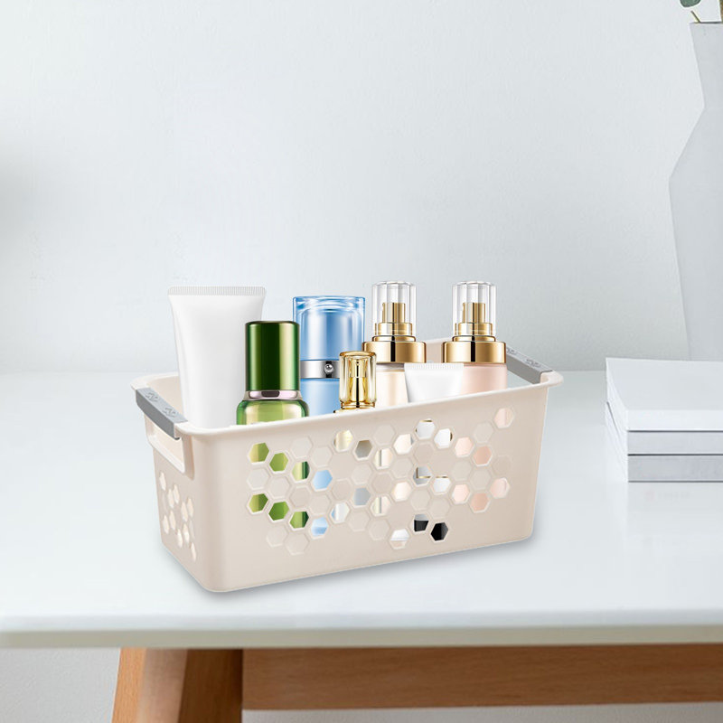 Plastic Storage Basket Student Desktop Organizer Hand Account Stationery Dirty Clothes Basket Storage Basket Plastic Storage Basket
