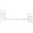 Brender Metal Bed Frame with Headboard & Slats, No Mattress, Easy Assembly-1695398452-1695398459