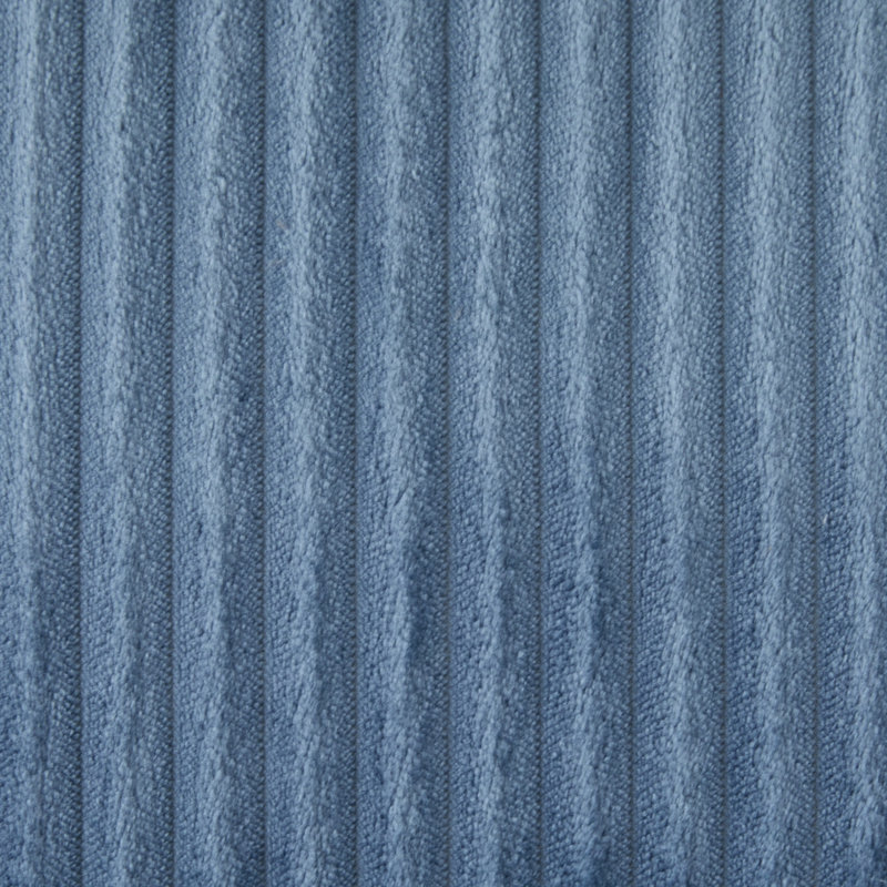 Canapé modulaire moderne 63,7 po, Corduroy+Blue