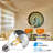 Dimmable G25 Silver Half-Chrome LED Light Bulb, Warm White (3000K), E26 Base, UL Listed, Wet Location Rated-40779565