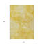 Tapis intérieur / extérieur 10 pi x 14 pi doré et jaune lavable nautique