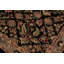 Tapis oriental en laine noir / gris 9 pi 2 po x 12 pi 2 po Aaru