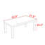 Table simple moderne en bois massif-1460344129