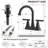 Centerset 2-handle Bathroom Faucet with Drain Assembly-107484929