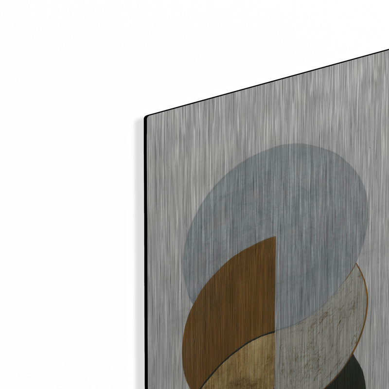 Luxe Stacked Coins II par Grace Popp, M «Stacked Coins II» par Grace Popp, H 24 po x l 12 po