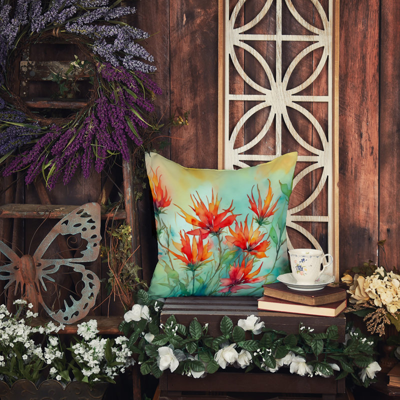 Coussin décoratif Wyoming, Carré 14 po