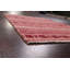 Tapis rose noué à la main de conception unique 3 pi 3 po x 4 pi 8 po