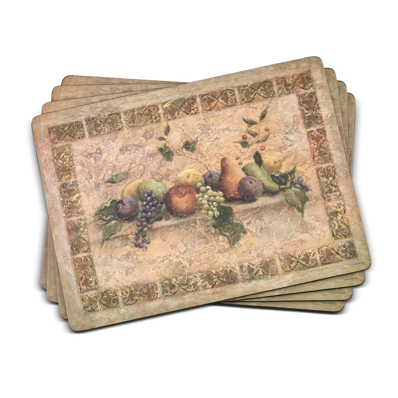 Pimpernel Tuscan Palette Placemats 15.7 X 11.7"