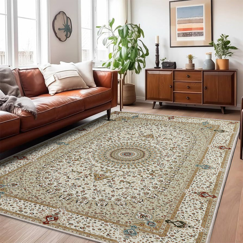 Arysa Vintage Look Shag Area Rug, Rectangle 200 x 290  cm