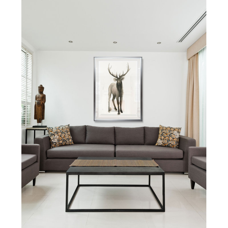 «Majestic Wildlife II», reproduction, H 24 po x l 20 po x 1,5 po, Cadre argenté