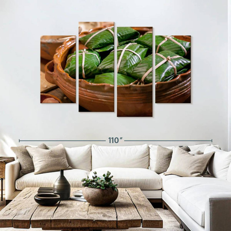 Yarlin Guatemalan Tamales, 54" H x 84" W