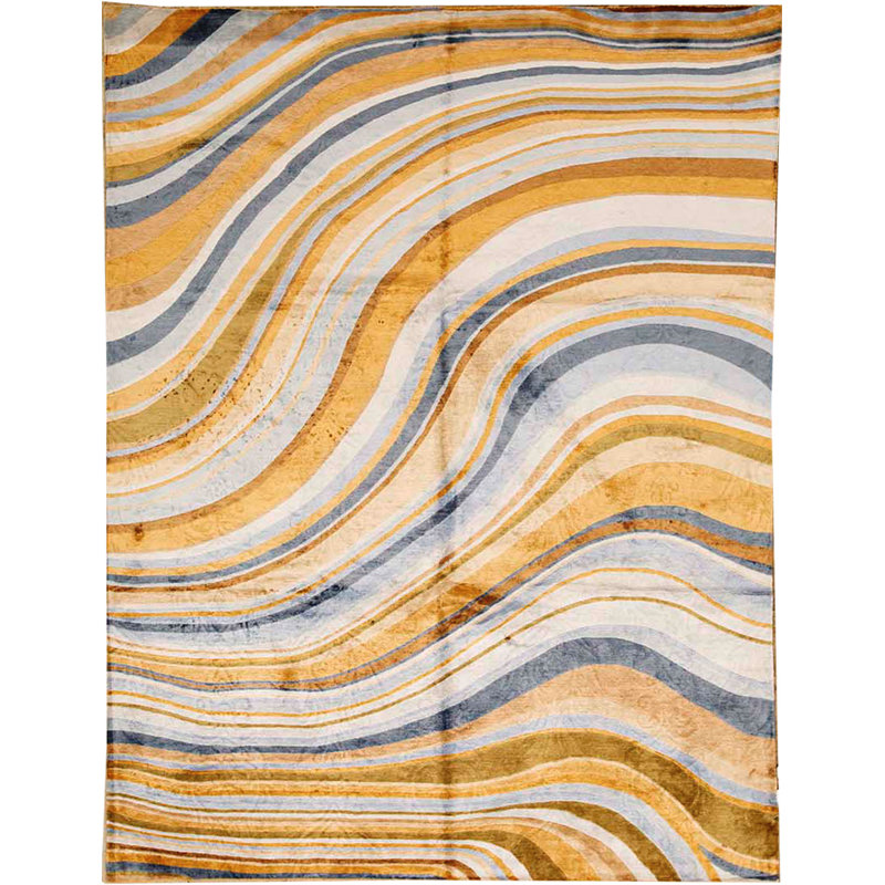 Tapis multicolore de haute qualité noué à la main