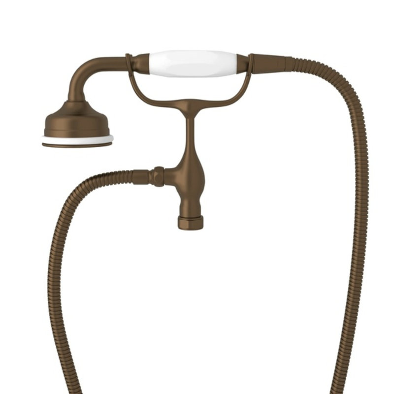 Edwardian™ Handshower and Hose with Cradle, English Bronze