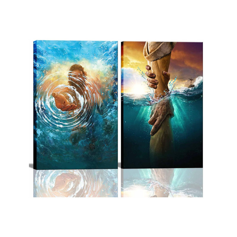 2 Piece Wrapped Canvas Print