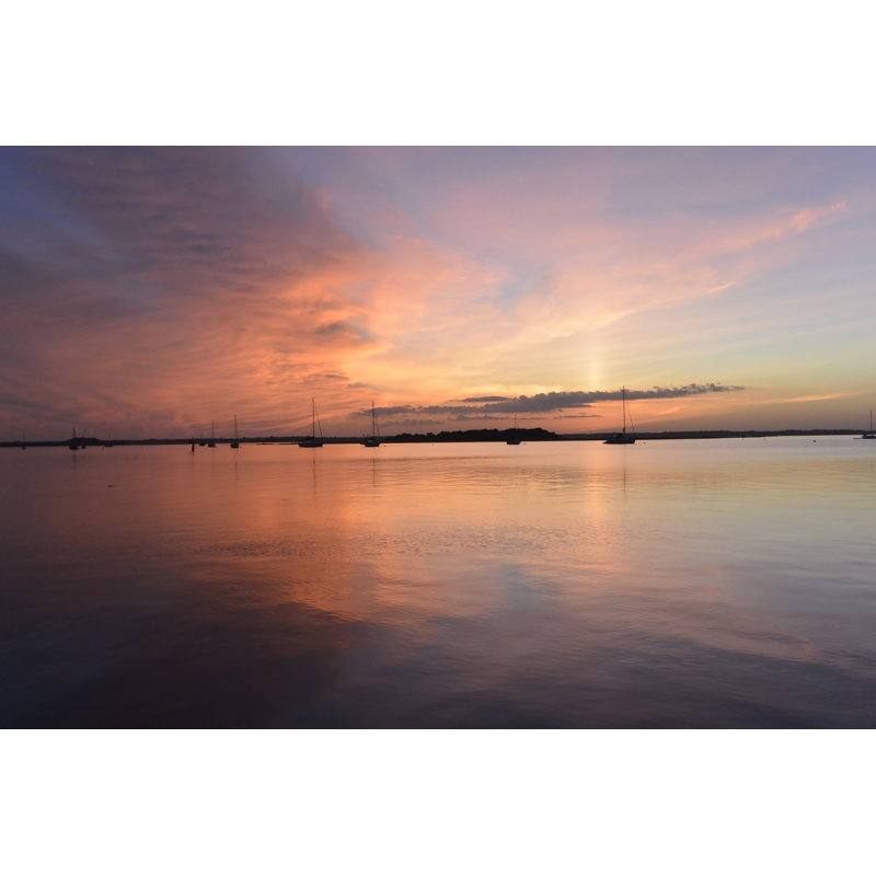 Sunset by Jboater - Wrapped Canvas Print, 61cm H x 91cm W