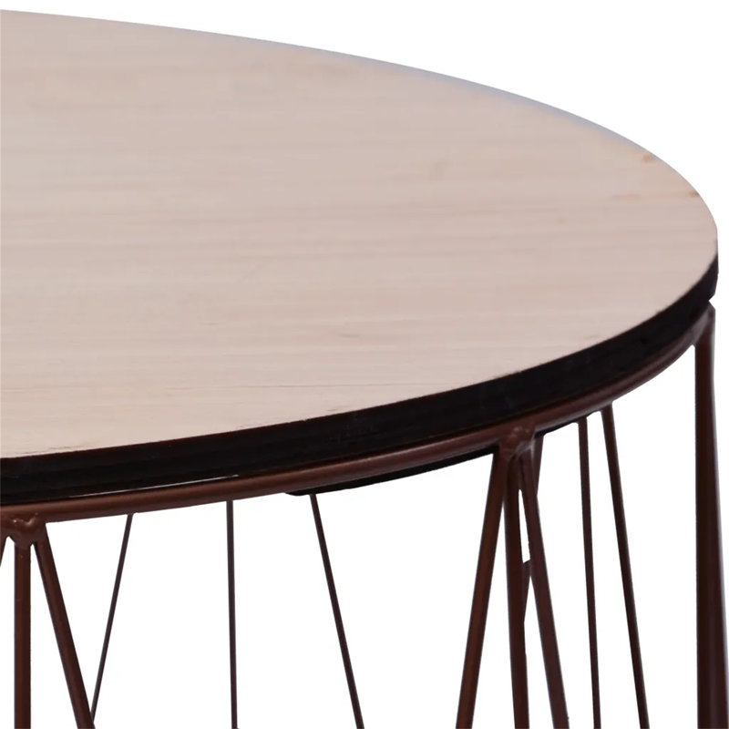 Andelka Frame Coffee Table with Storage, Brown